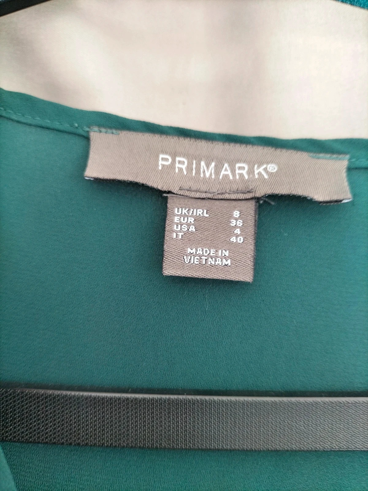 Blusa Verde-Árvore mangas compridas | Tamanho 36 | Primark | Excelente estado | Verde-Árvore – photo 5
